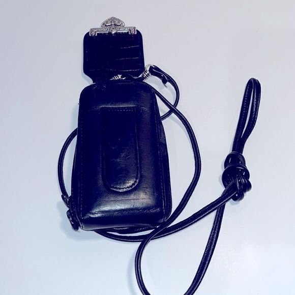 Vintage Brighton leather mini crossbody bag - Picture 6 of 7